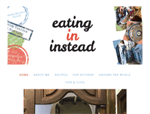 Tablet Screenshot of eatingininstead.com